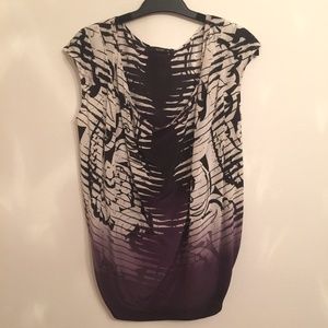 ETRO NEW Luxury Silk Women's Blouse Umbre Eggplant